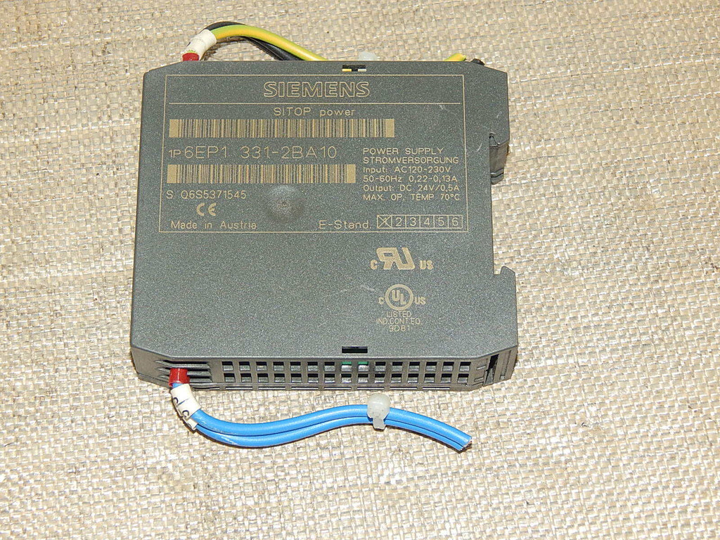 Siemens Sitop Power supply 6EP1 331-2BA10 Stromversorgung 24V DC used