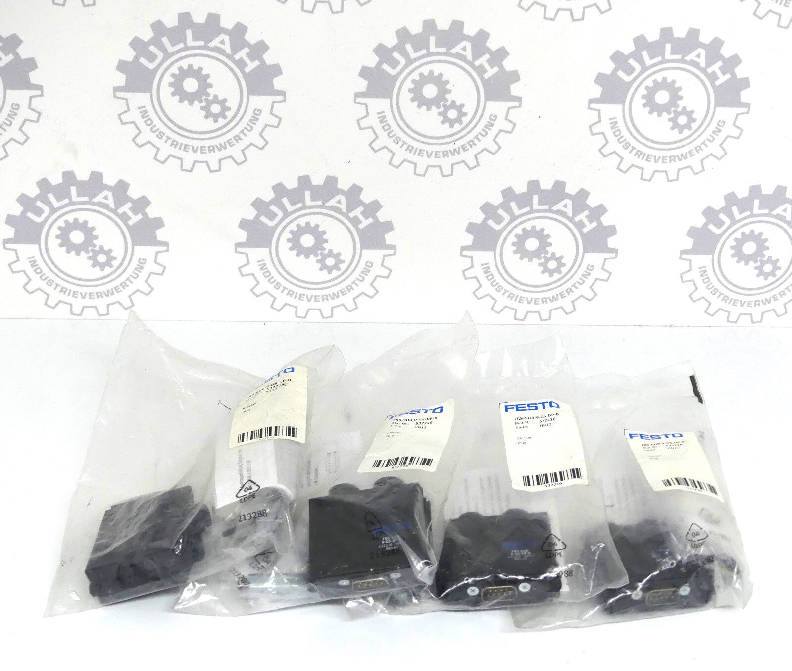 Festo 4X  FBS-SUB-9-GS-DP-B Stecker