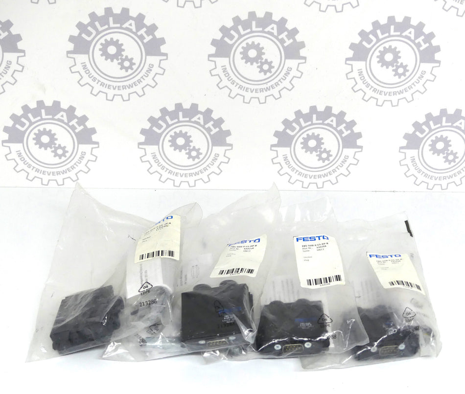 Festo 4X  FBS-SUB-9-GS-DP-B Stecker