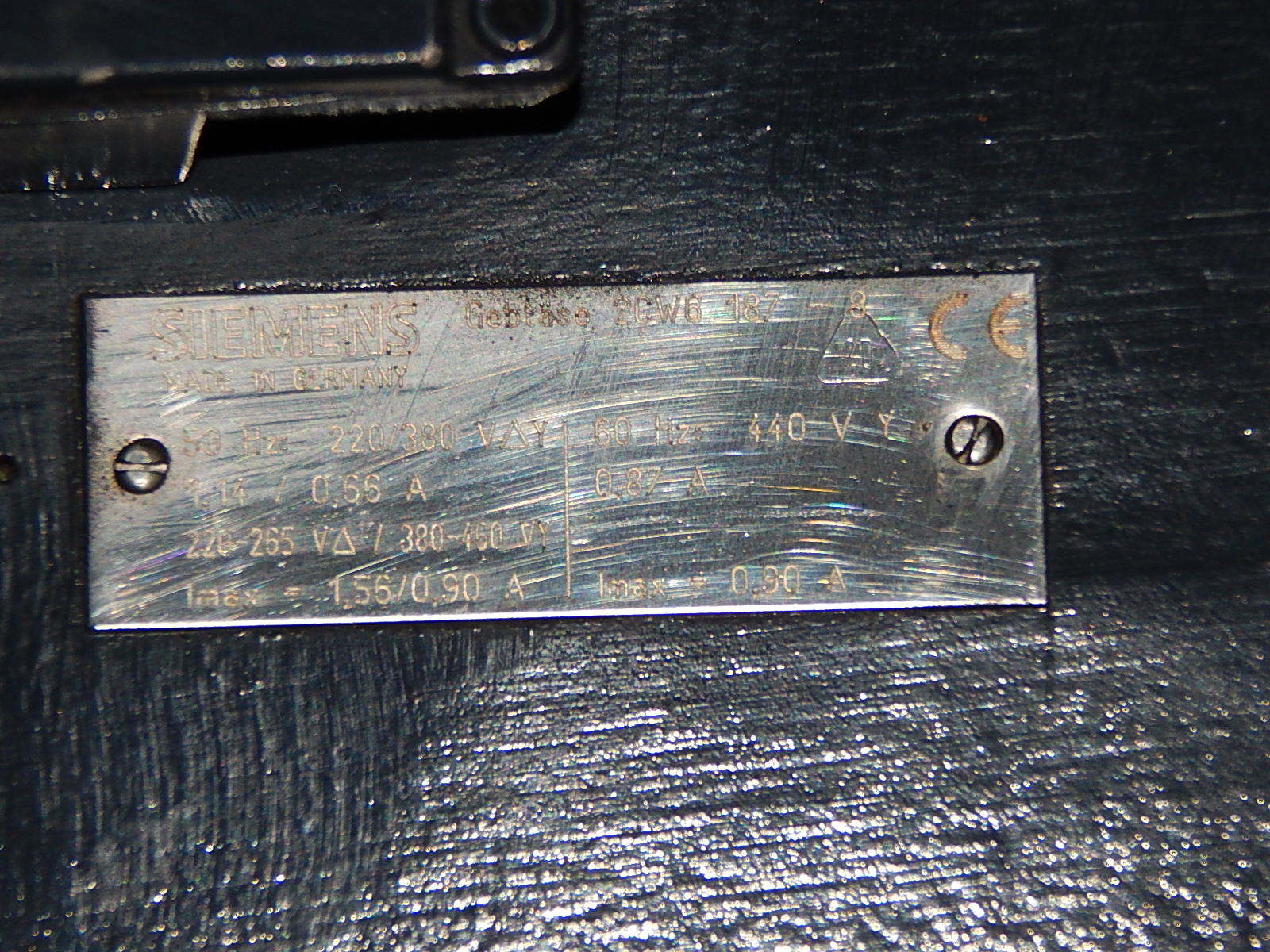 Siemens Drehstrom Hauptspindelmotor 1PH6167-4ZG40-Z // 1PH61674ZG40Z 