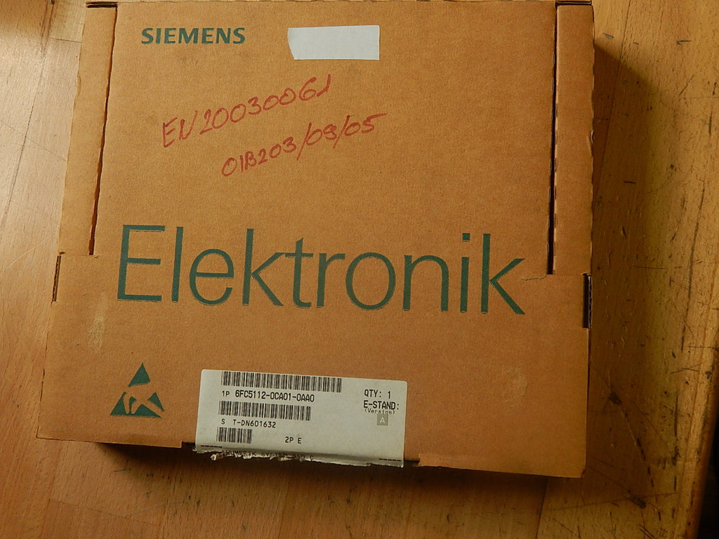 Siemens 6FC5112-0CA01-0AA0 Sinumerik Interface Modul E: Stand C Unbenutzt