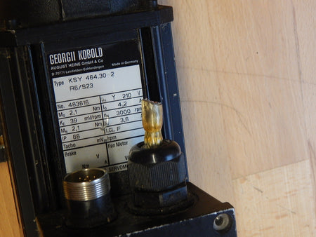 Georgii Kobold Servomotor KSY  464.30-2   3000rpm Used  s.Bilder