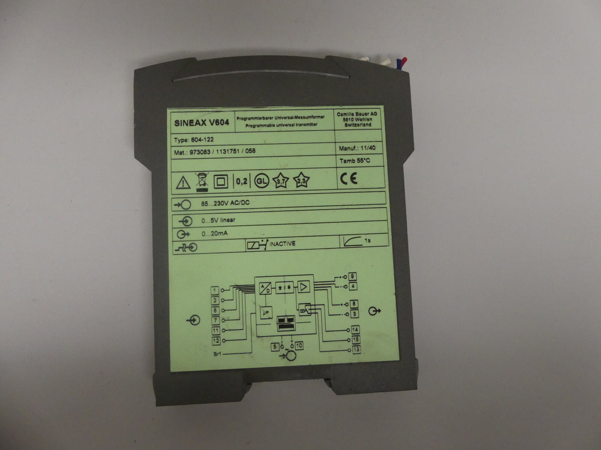 SINEAX V604 604-122