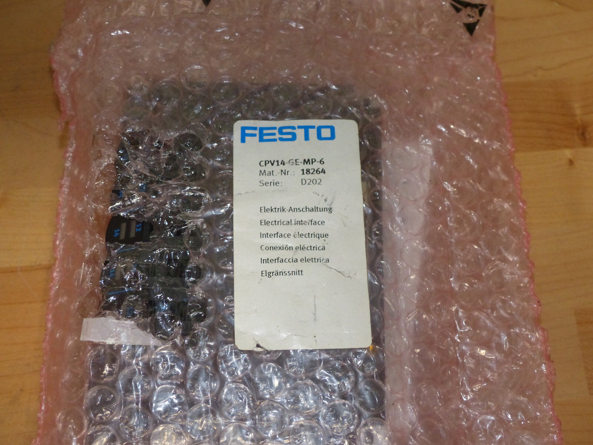 FESTO CPV14-GE-MP-6  18264 Ventil Terminal s.Bilder