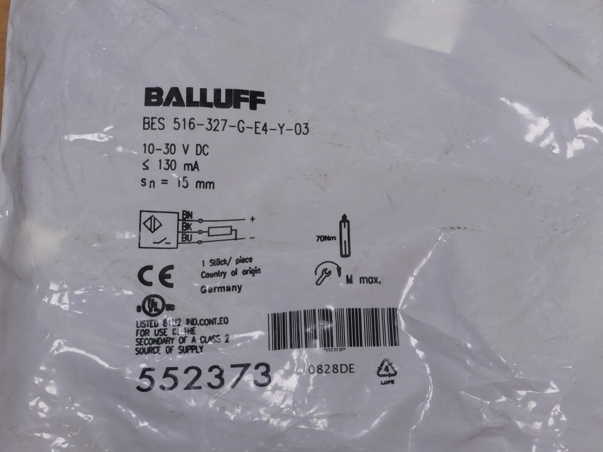 BALLUFF BES 516-327-G-E4-Y-03  BES516-327-G-E4-Y-03