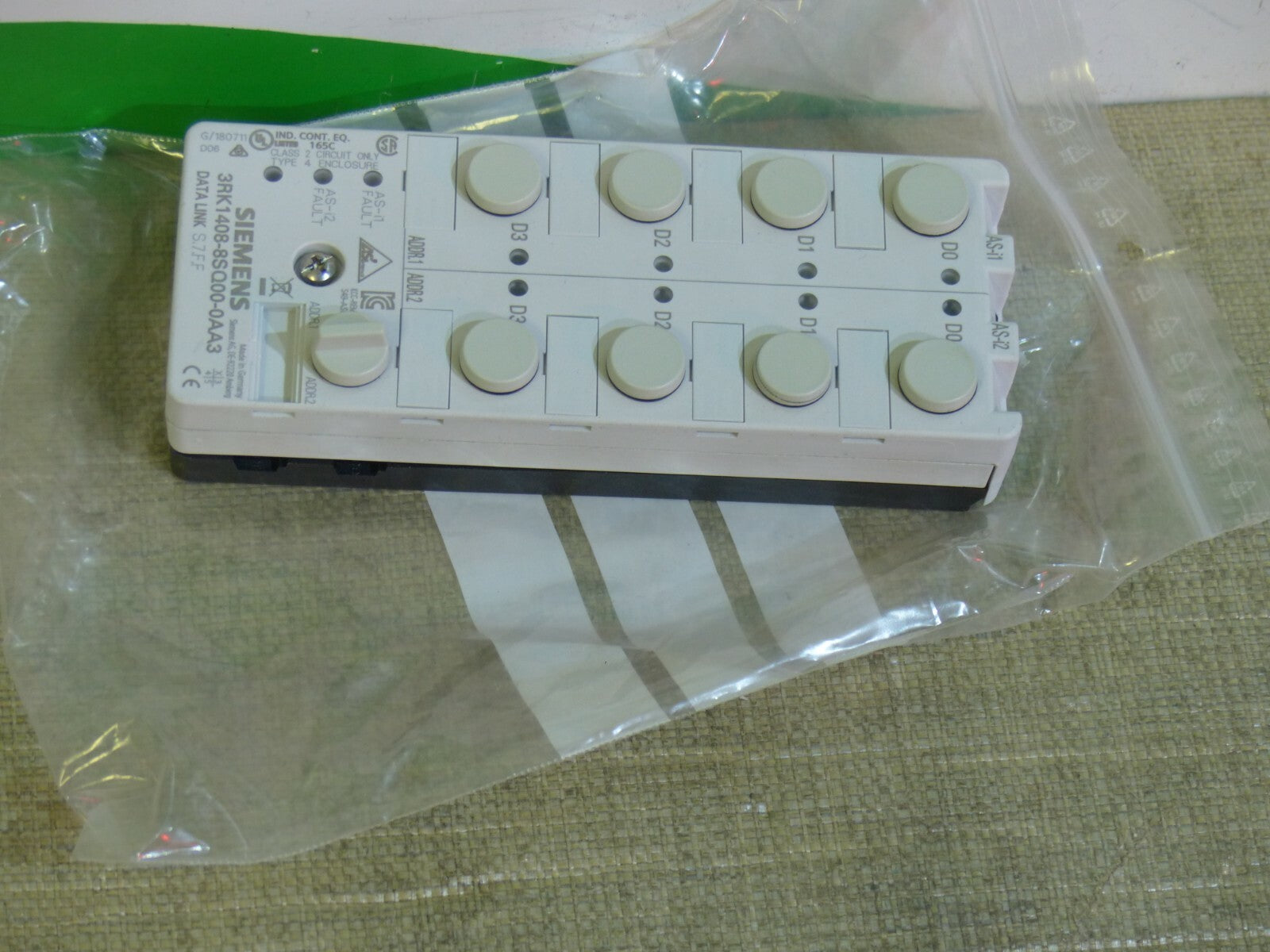  Siemens AS-I Datenkoppler  3RK1408-8SQ00-0AA3  Neuwertig  