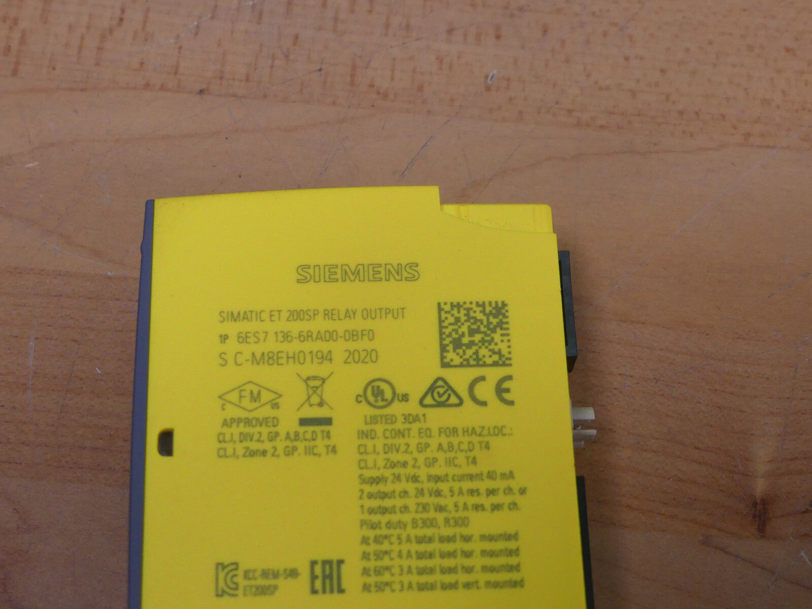 Siemens Simatic ET200SP Elektronikmodul 6ES7136-6RA00-0BF0 6ES7 136-6RA00-0BF0