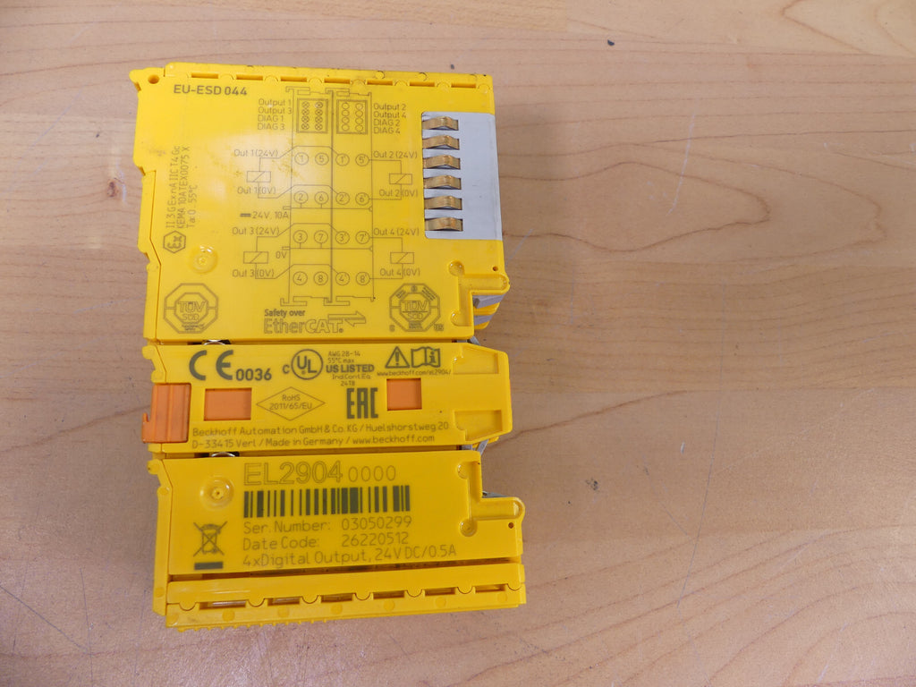 2x Beckhoff EL2904 / EL 2904  s.Bilder