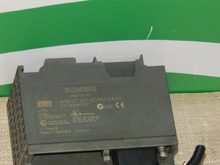  Siemens Simatic S7 6ES7-361-3CA01-0AA0 / 6ES7361-3CA01-0AA0  E-Stand: 9