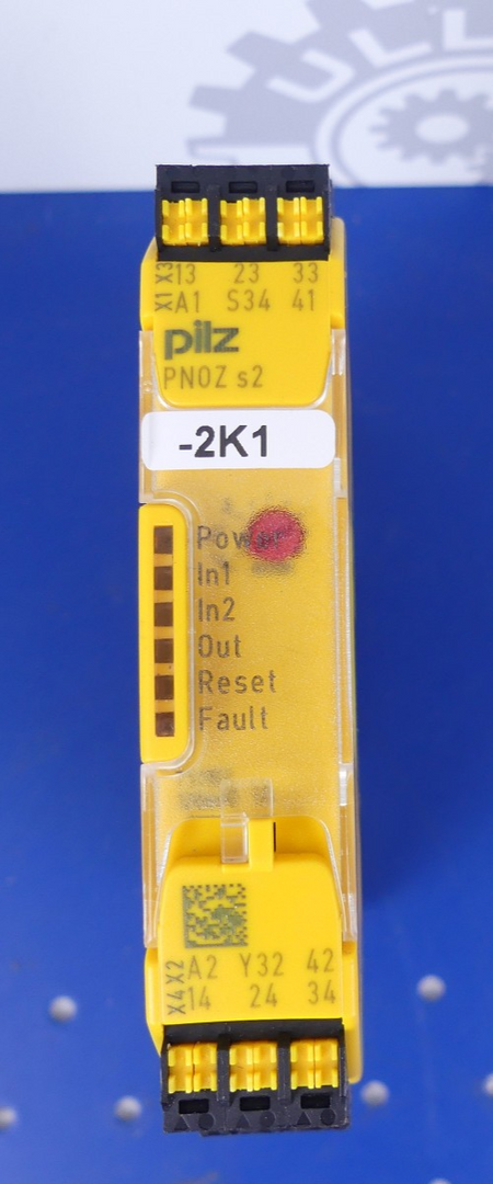 Pilz PNOZ S2 Sicherheitsrelais 751102    24VDC 3 N/O 1 N/C