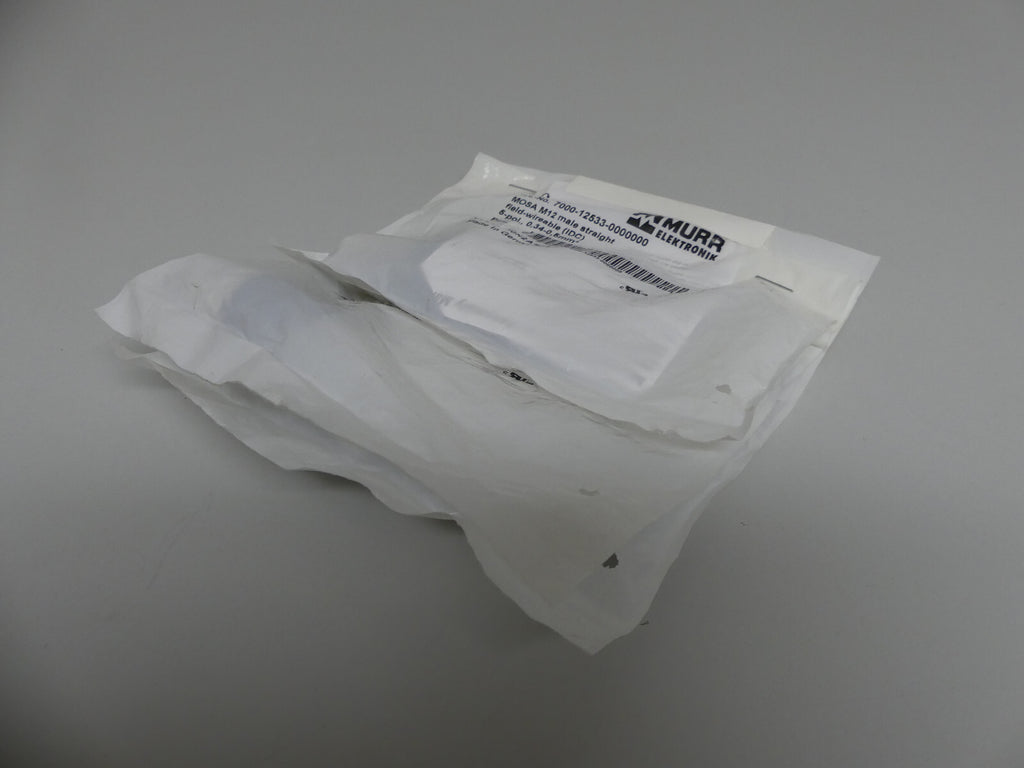 3x Murr 7000-12533-0000000 Mosa M12 Rundsteckverbinder
