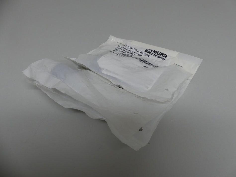3x Murr 7000-12533-0000000 Mosa M12 Rundsteckverbinder