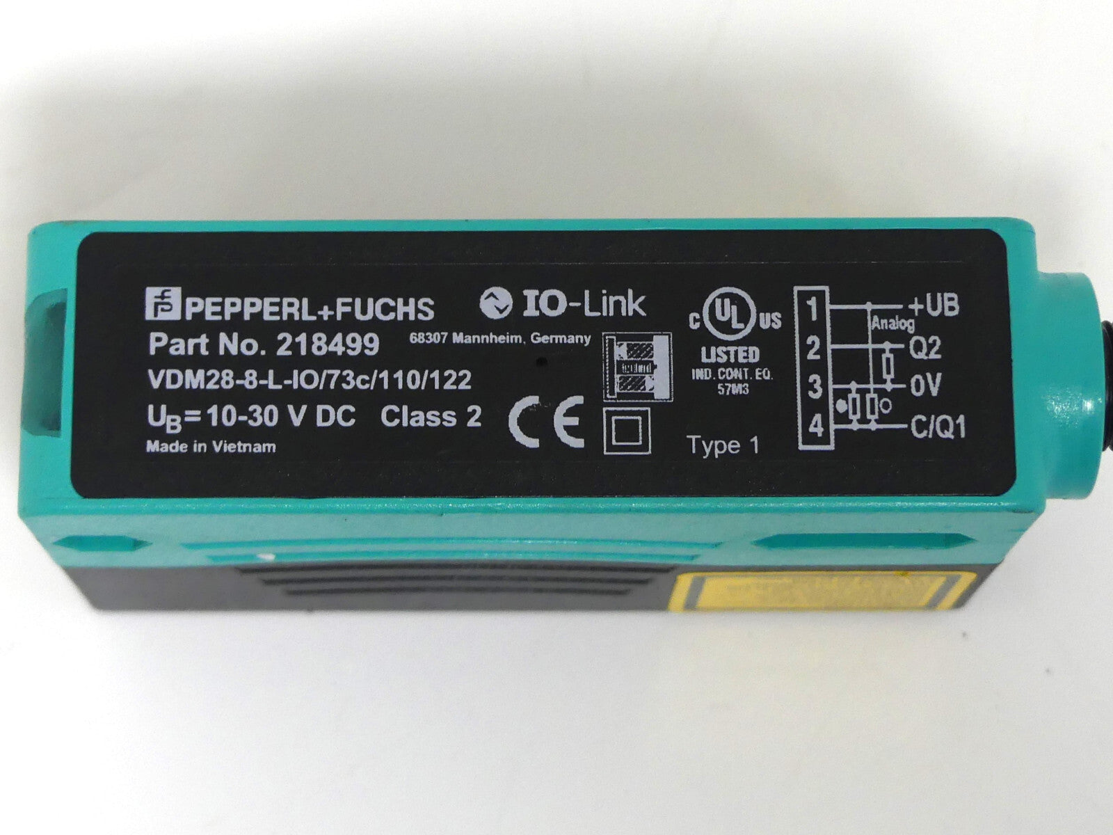 PEPPERL+FUCHS VDM28-8-L-IO/73C/110/122