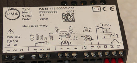 PMA KS42-113-0000D-000 Universal Industrieregler,