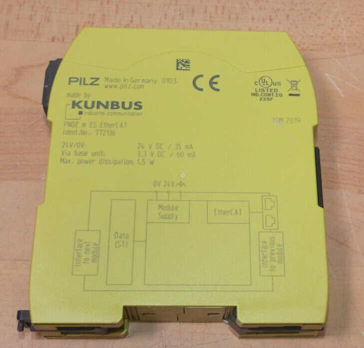 pilz ponz m es etherCAT  772136
