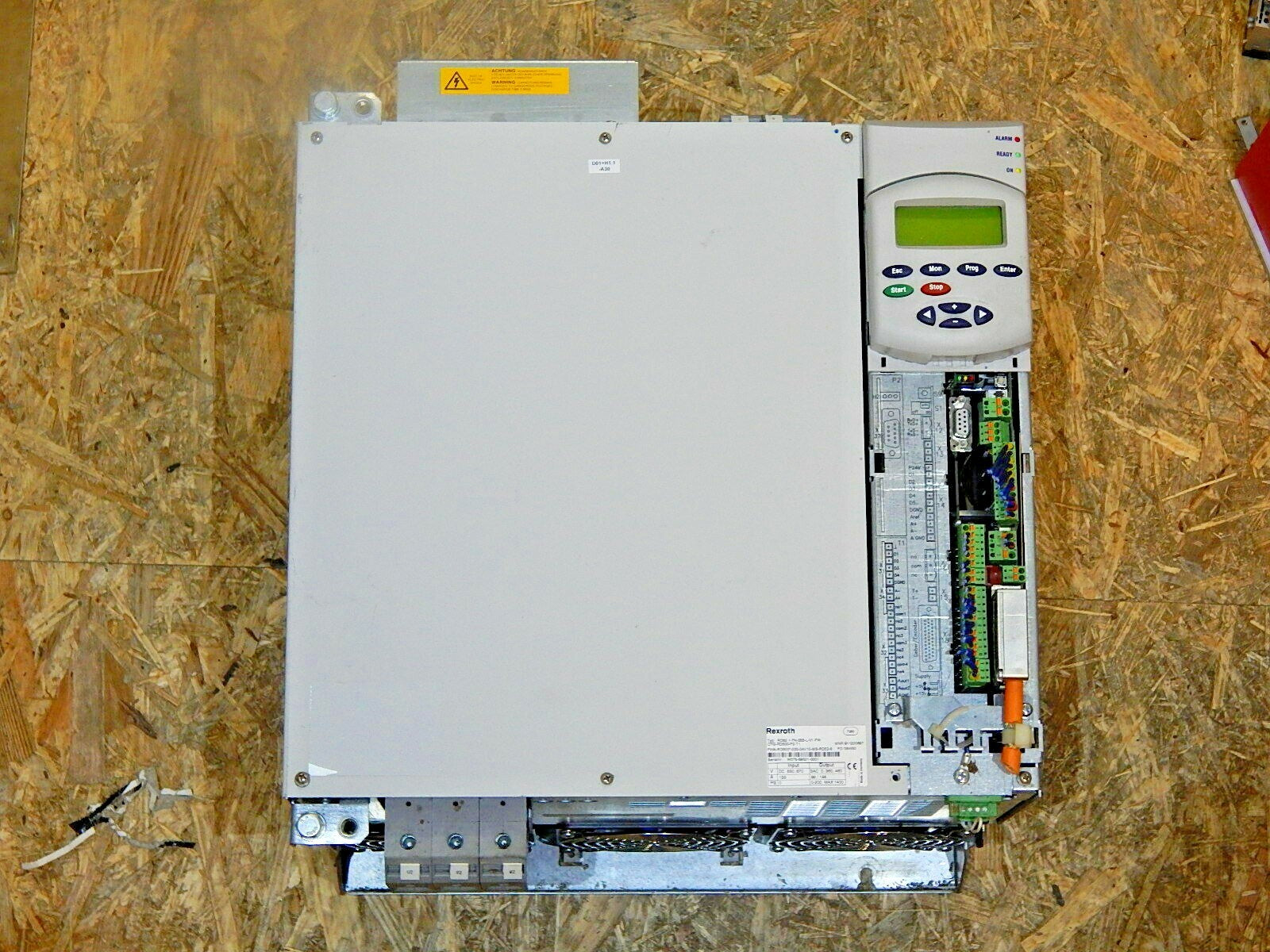 REXROTH RD52.1-7N-055-L-V1-FW // FWA-RD500*-020-04V10-MS-RD52-9 used