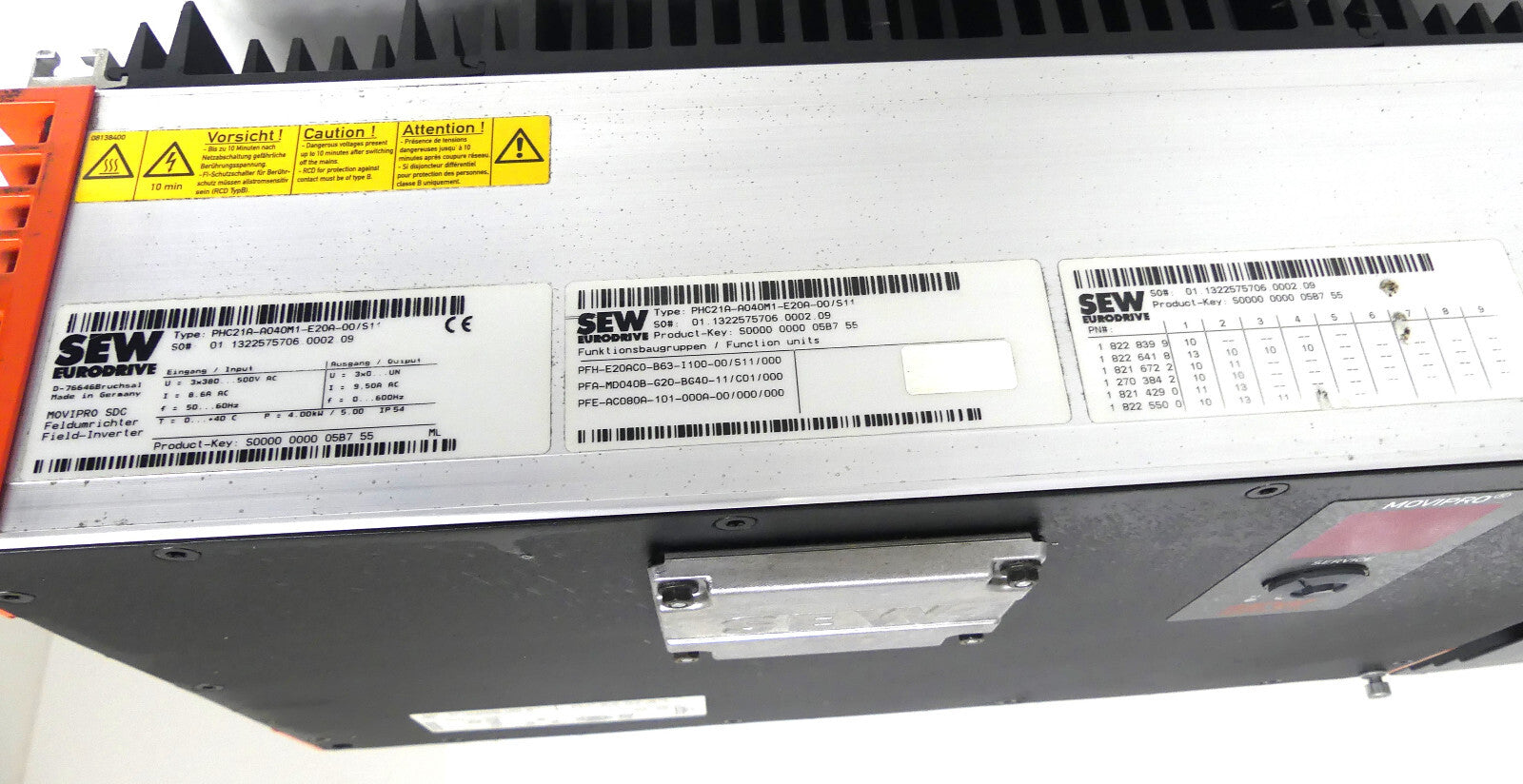SEW EURODRIVE PHC21A-A040M1-E20A-00/S11