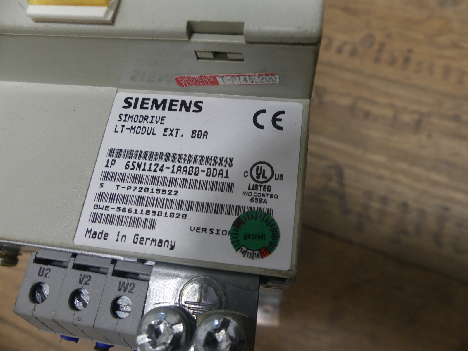 Siemens 6SN1124-1AA00-0DA1