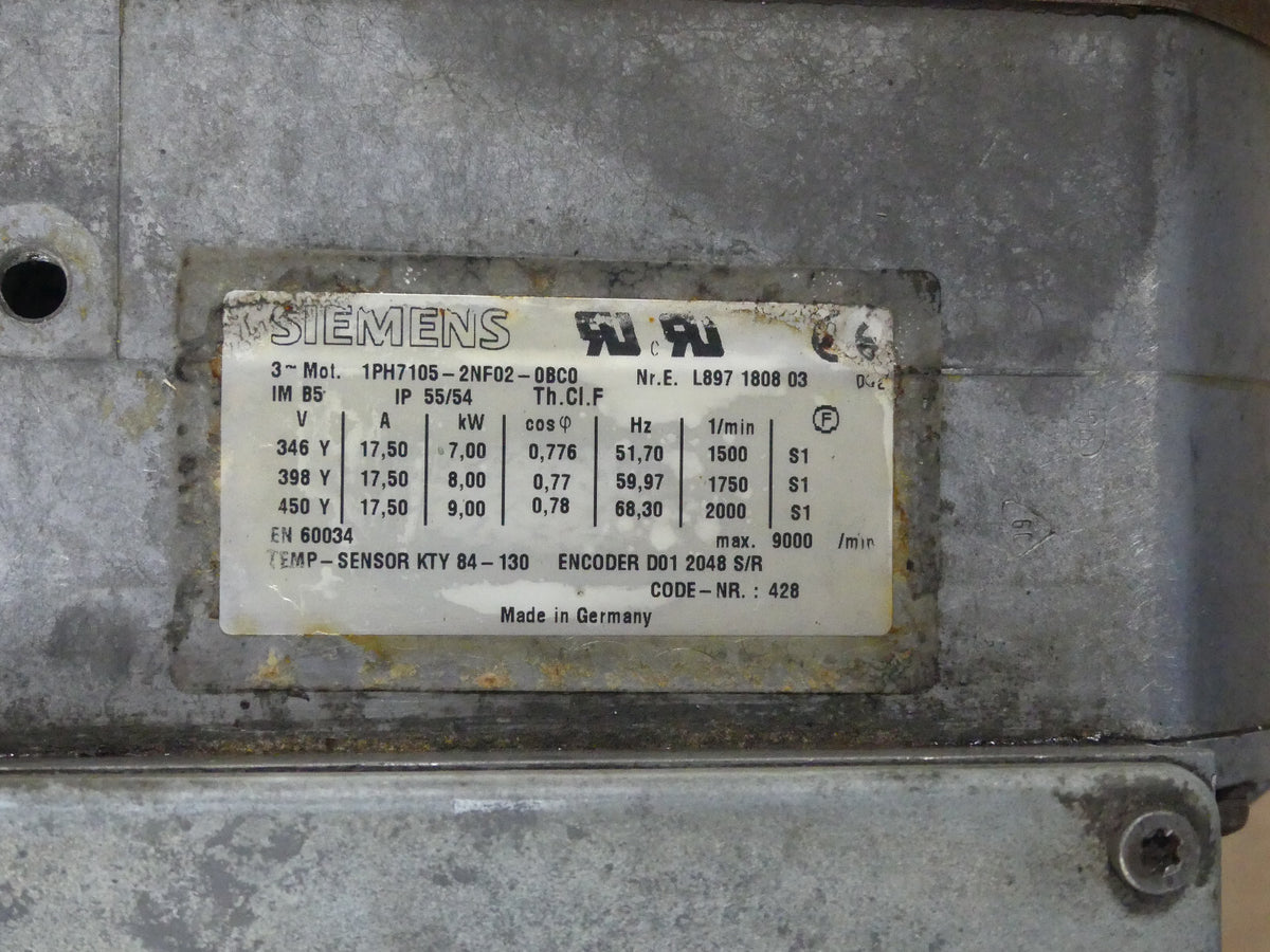 Siemens  1PH7105-2NF02-0BC0