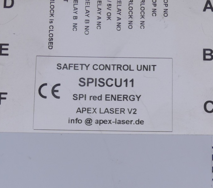 Apex Laser SPIHPS11 SPISCU11 APEX LASER V2 V2