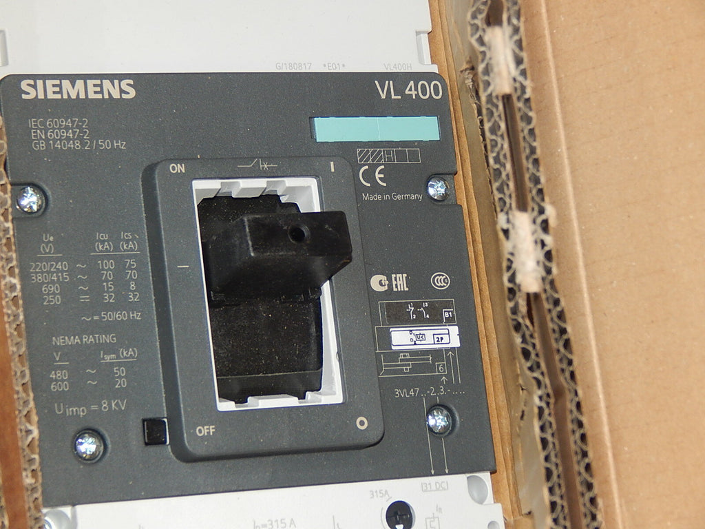 Siemens 3VL4731-2DC36-2PB1 Leistungsschalter unused s. Bilder