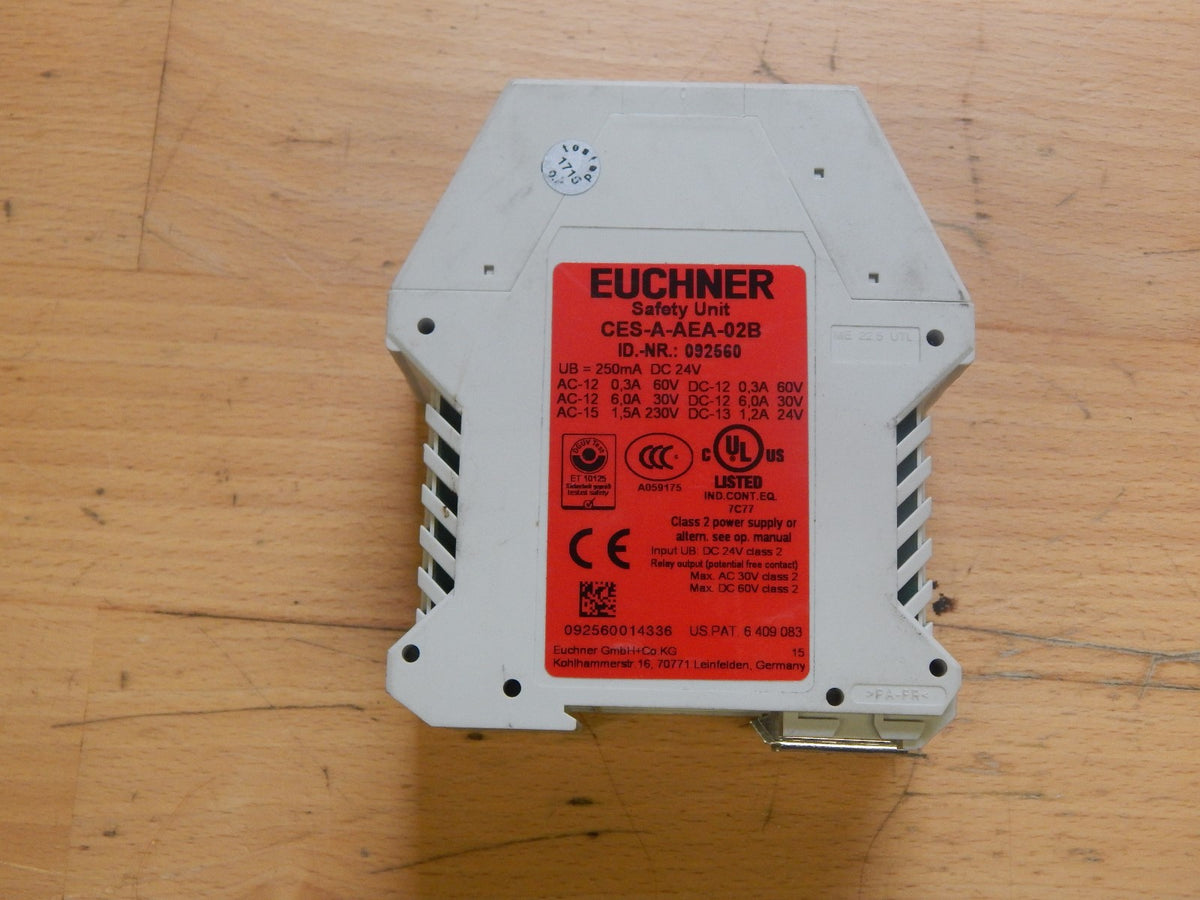EUCHNER CES-A-AEA-02B Safety Unit Used