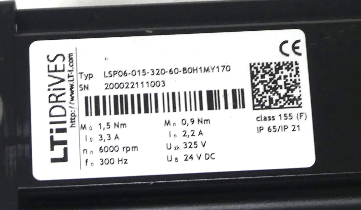 LTI DRiVES LSP06-015-320-60-B0H1MY170