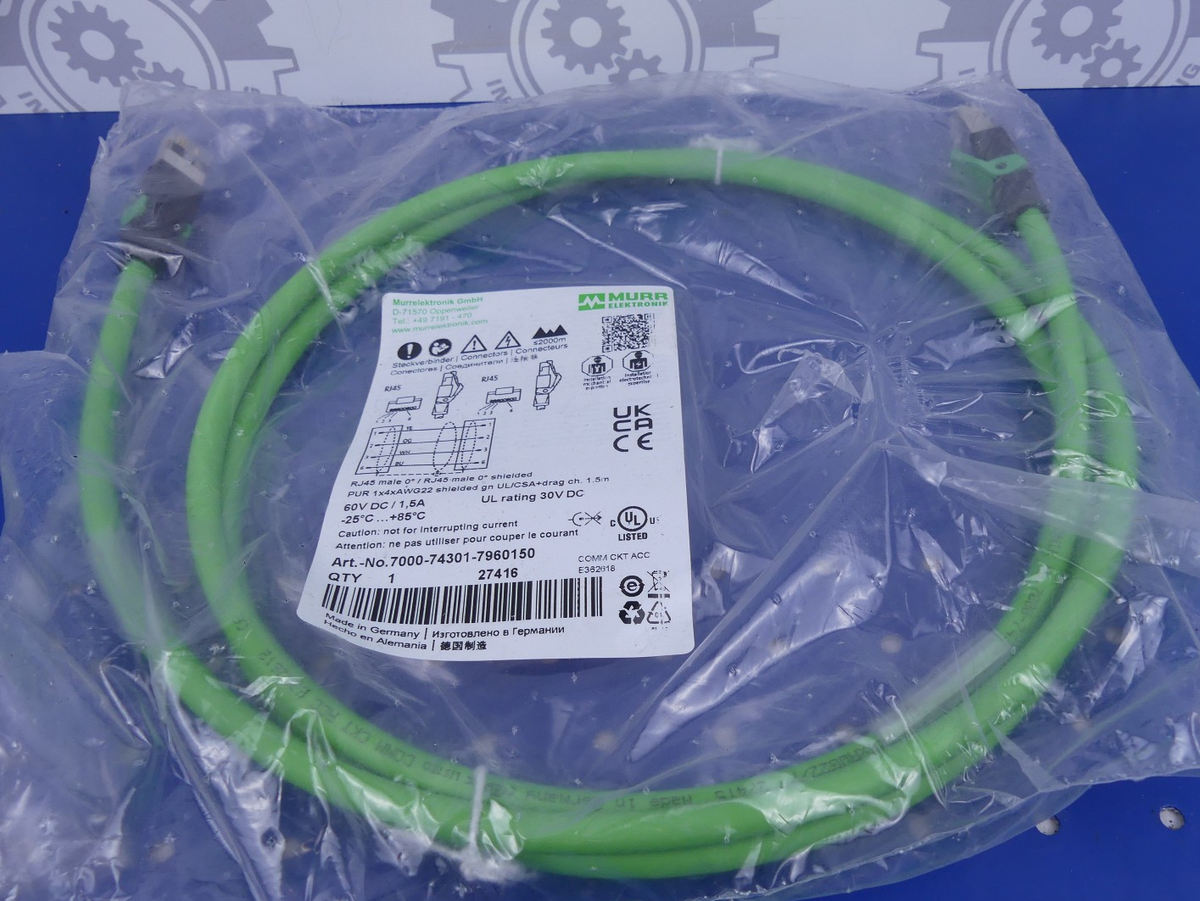 Murr Elektronik 7000-74301-7960150 Kabel 1,5m/RJ45