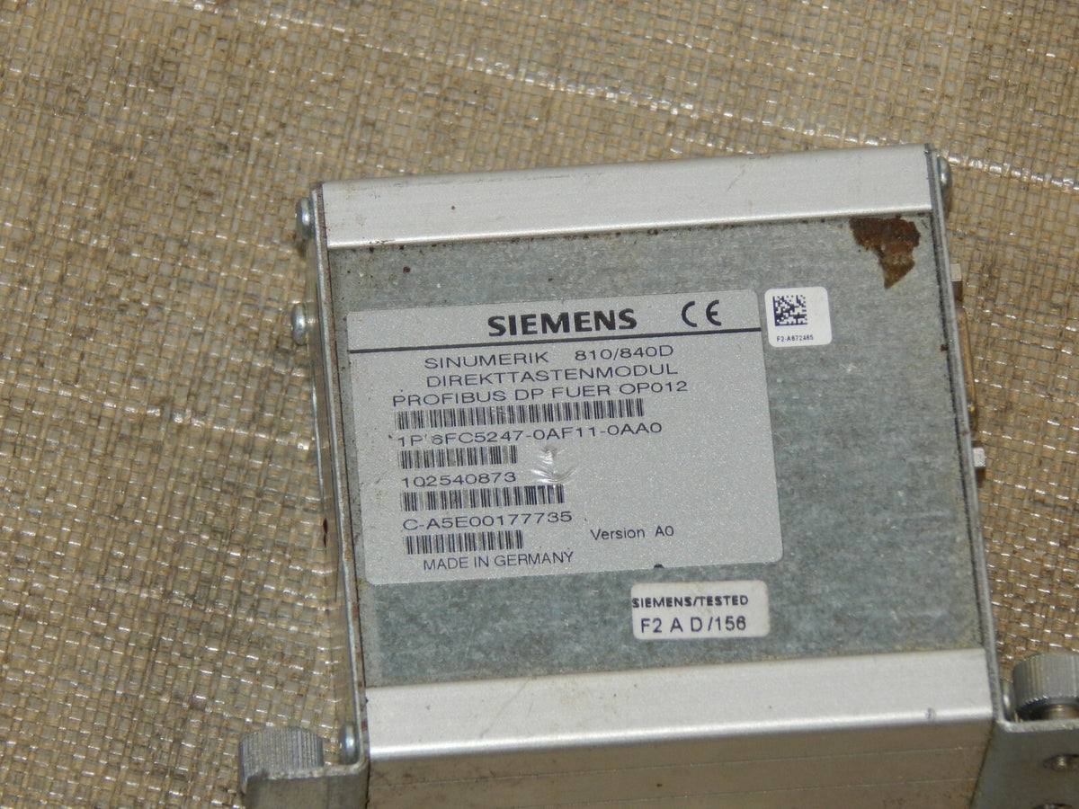  6FC5247-0AF11-0AA0 Siemens 6FC52470AF110AA0 