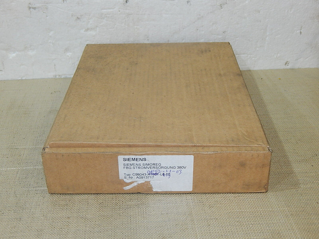 Siemens C98043-A1052-L1-03 //Simoreg Board 