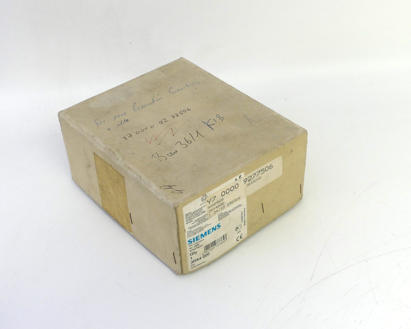 Siemens Sonprog 3RX4000 / 3RX4001