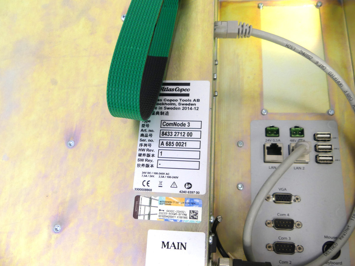 ATLAS COPCO ComNode 3 Touch  HW Rev.1