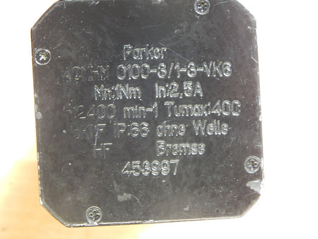 Parker Servomotor ACMHM-0100-3/1-3-VK6  Used