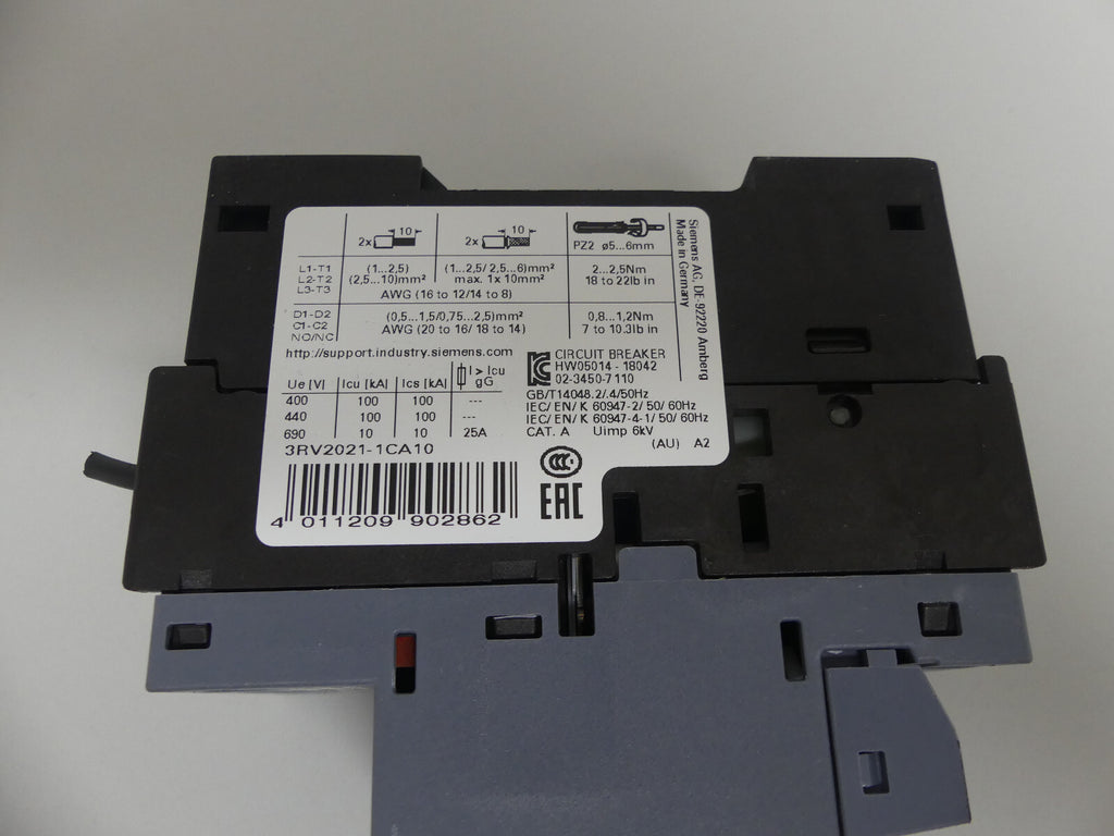 Siemens 3RV2021-1CA10 Leistungsschalter