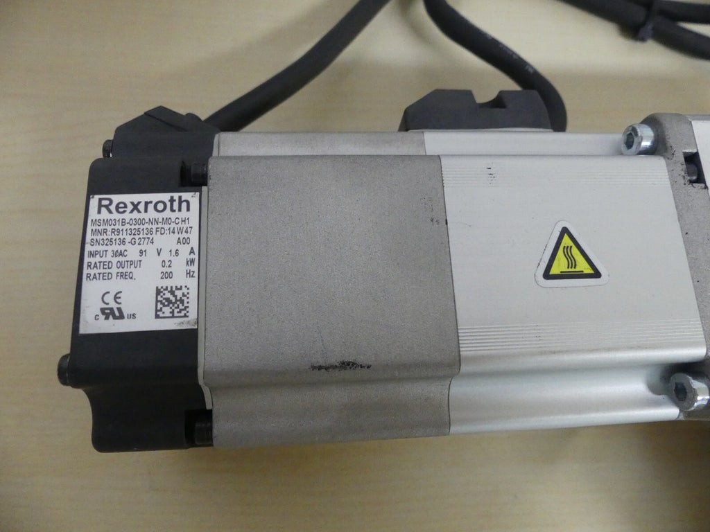 REXROTH MSM031B-0300-NN-M0-CH1 + NEUGART WPLE 60 i=8