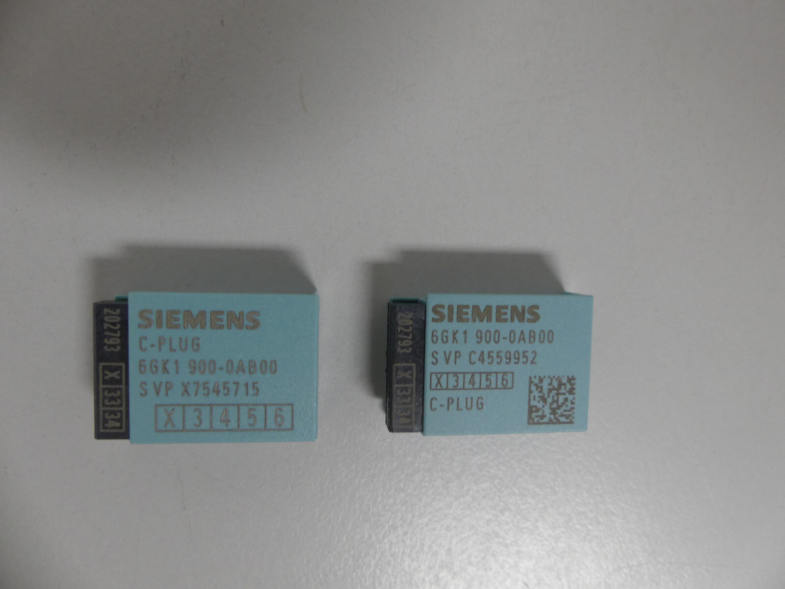 2x Siemens  C-Plug 6GK 1900-0AB00