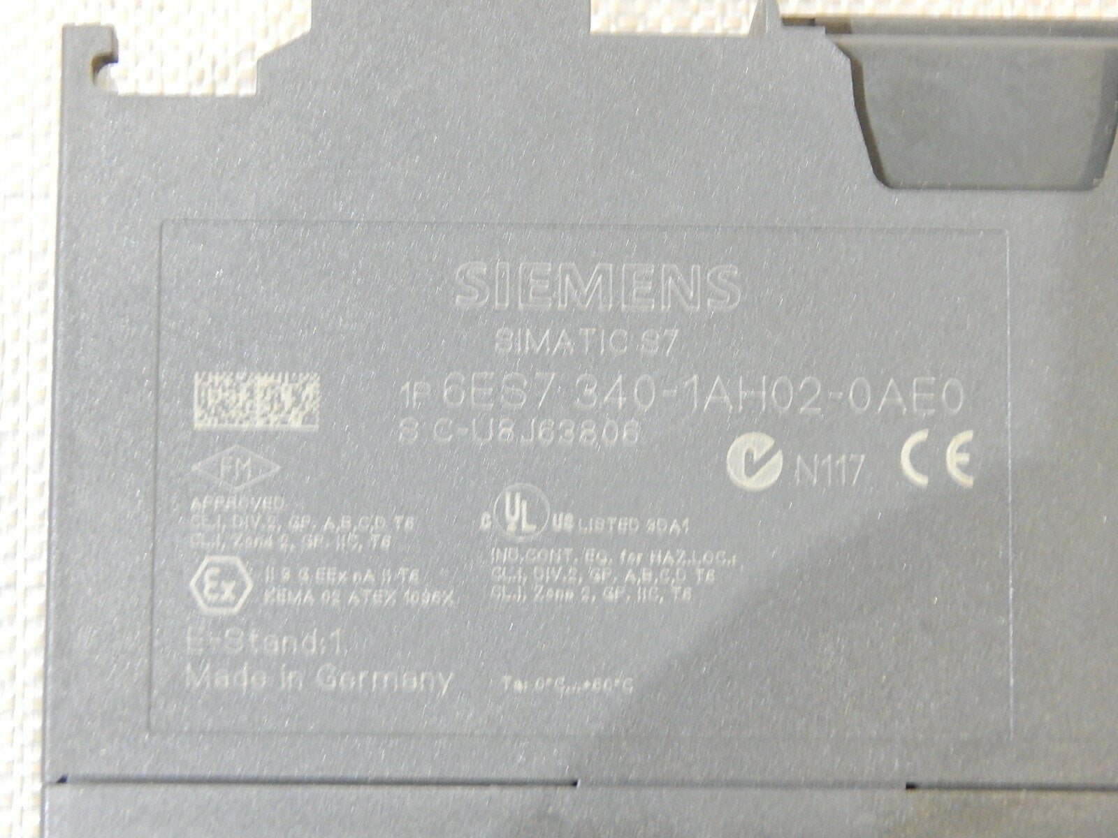  Siemens SIMATIC S7  Kommunikationsprozessor 6ES7340-1AH02-0AE0 s.Bilder 