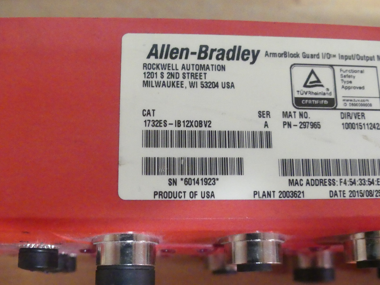 ALLEN BRADLEY  1732ES-IB12X0BV2 - SERIE A