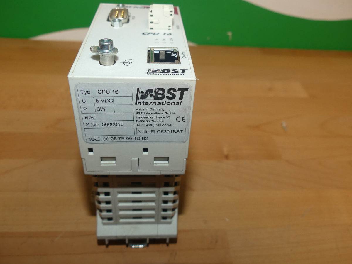 BST International ProLogic CPU 16 Controller ELC5301BST 5V DC 3 W uded