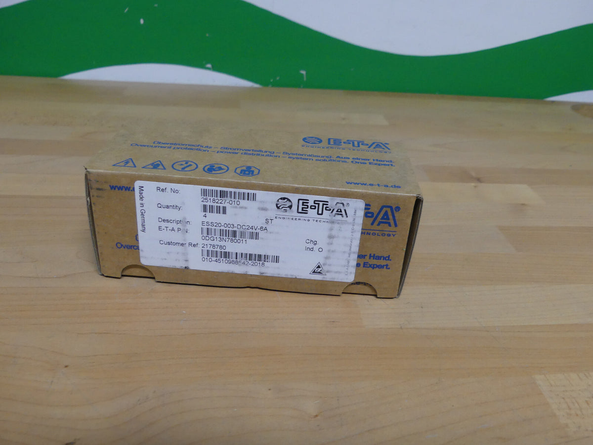 E-T-A ESS20-003-DC24V-6A 4Stück