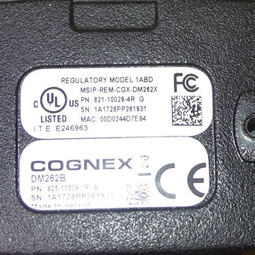 Cognex  DM262B