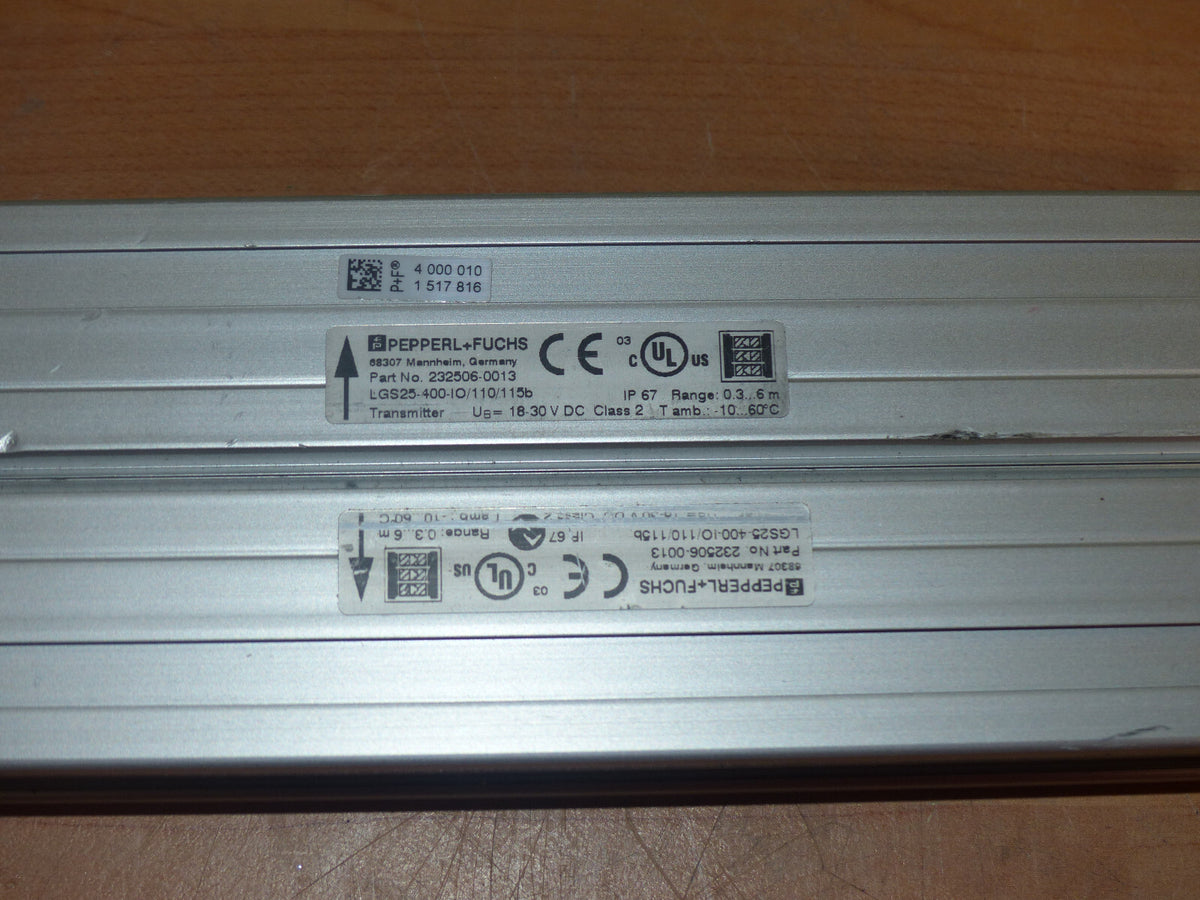 pepperl fuchs lgs25-400-io/110/115b+transmitter  lgs25-400-io/110/115b