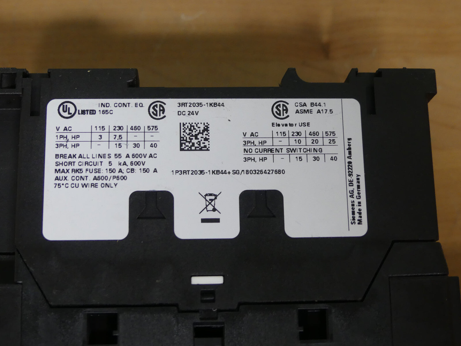 Siemens  3RT2035-1KB44