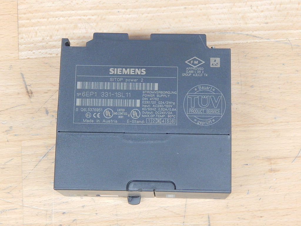 Siemens Sitop Power 2 //6EP1 331-1SL11 / 6EP1331-1SL11 E-Stand:3   Used