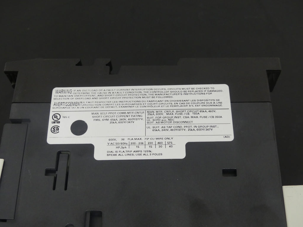 Siemens Leistungsschalter 3RV2031-4PA10 used s.Bilder