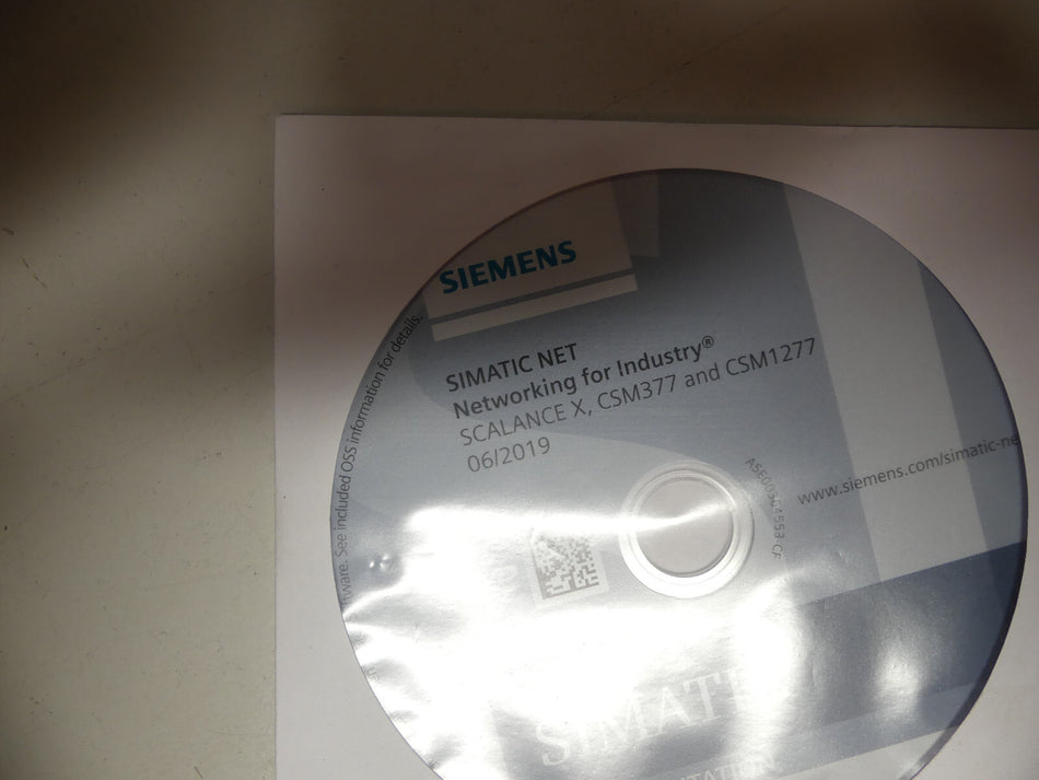 Siemens SIMATIC NET SCALANCE X CSM377 CSM1277  06/2019