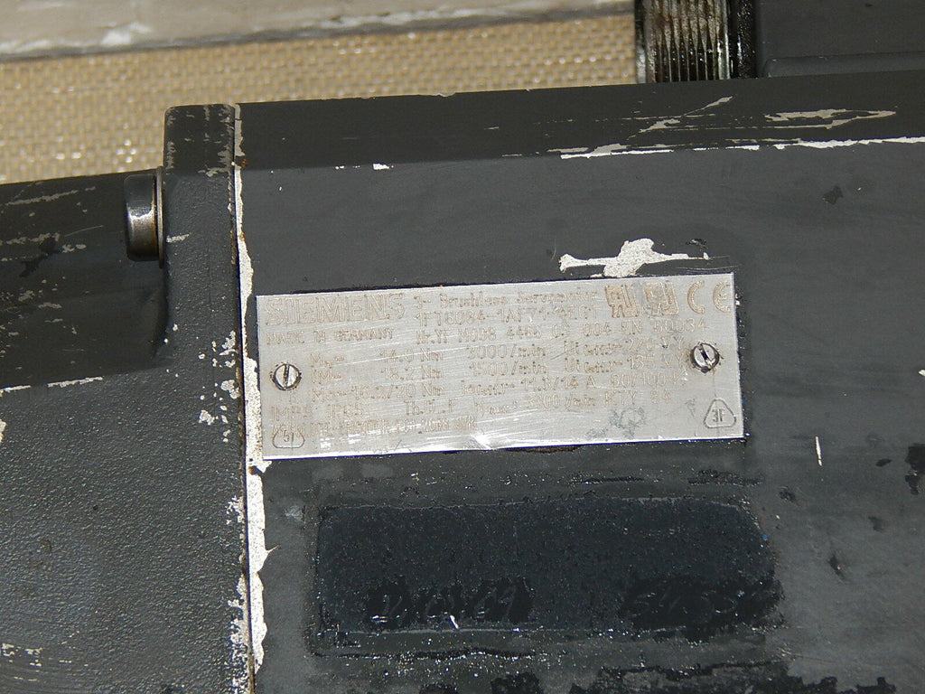 Siemens Servo-Motor Servomotor 1FT6086-1AF71-4EG1 used