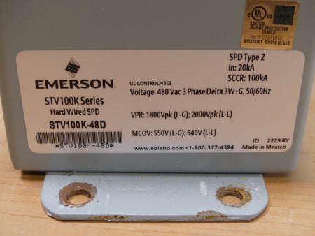 Emerson STV100K-48D / STV100K48D Surge Protective Device  s.Bilder