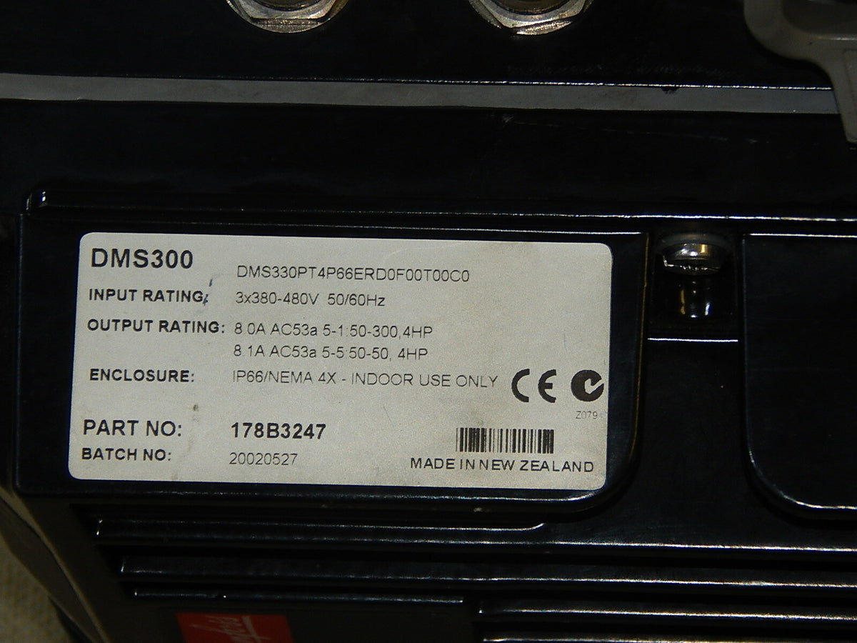Danfoss  DMS300 // DMS330PT4P66ERD0F00T00C0  4hp used