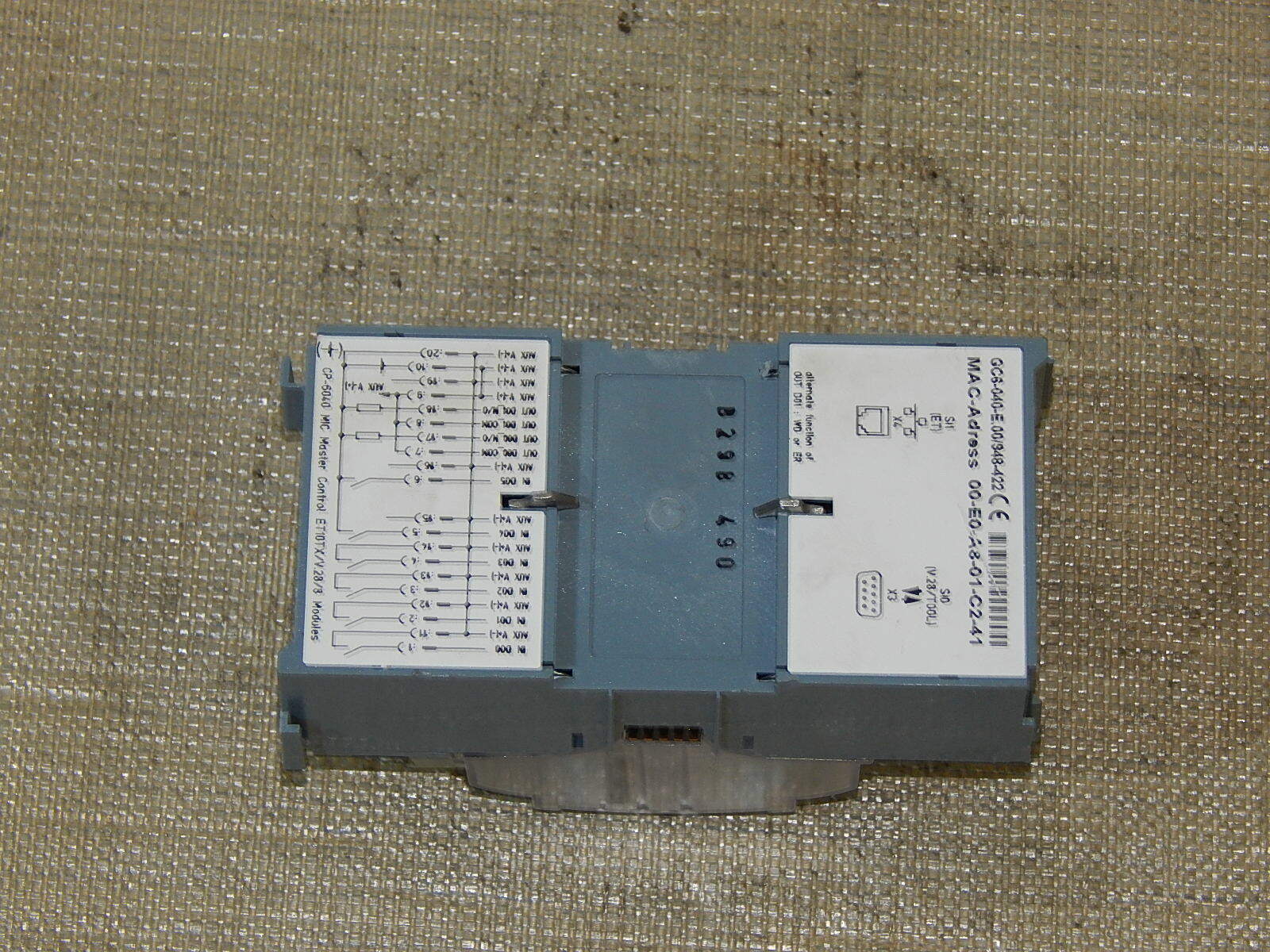  Siemens SICAM GC6-040-E.00/948-422 / MAC-Adress 00-E0-A8-01-C2-41 Modul